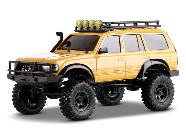 DPFMS11831RTRYL FMS FCX18 TOYOTA LC-80 RTR gelb